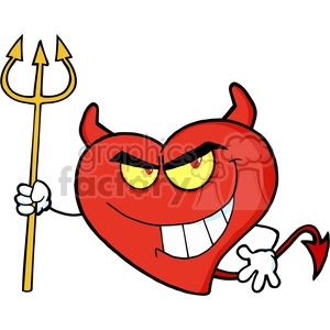 102563-Cartoon-Clipart-Bad-Devil-Heart-Character-With-A-Trident