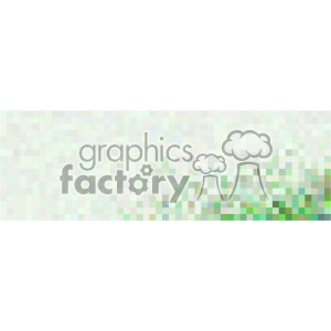 vector green faded polygon design background for header