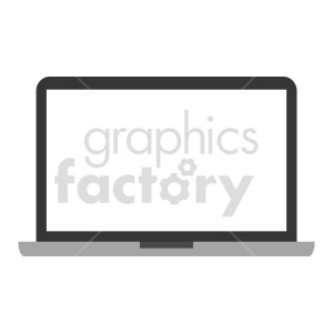 computer laptop vector graphic