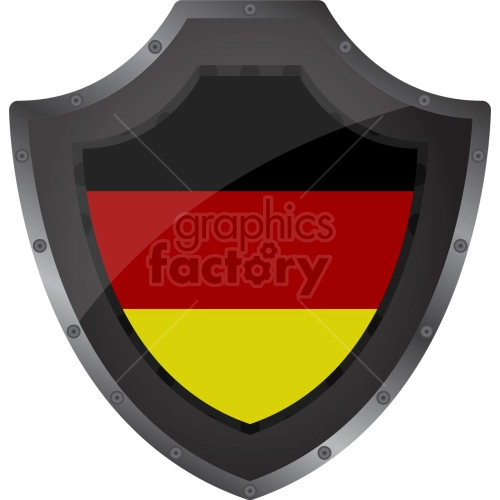 germany shield vector graphic
