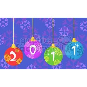 3848-2011-Year-Christmas-Balls