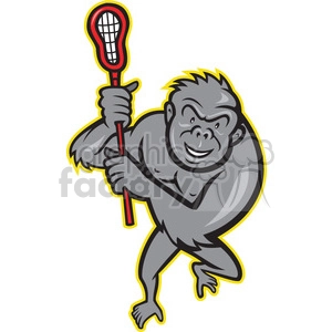 gorilla lacrosse stick