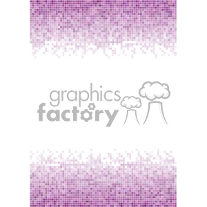 purple pixel pattern vector top bottom background template