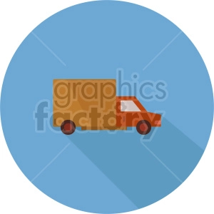 truck vector icon graphic clipart 1