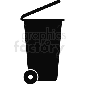 residential trash can icon