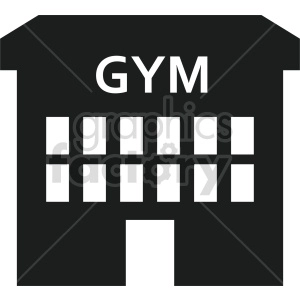 gym vector icon