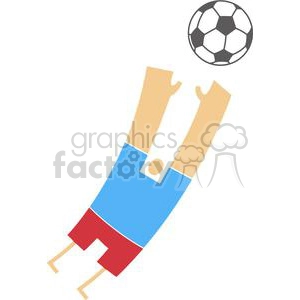 2511-Royalty-Free-Abstract-Soccer-Player-With-Balll