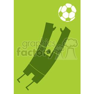 2517-Royalty-Free-Abstract-Silhouette-Soccer-Player-With-Balll