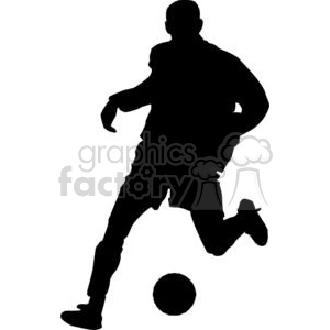 2537-Royalty-Free-Silhouette-Soccer-Player-With-Ball