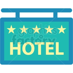 hotel sign icon