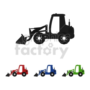 tractor bundle vector clipart