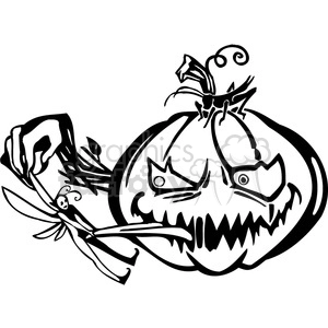 Halloween clipart illustrations 014