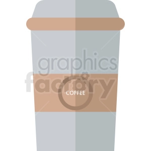 coffee travel cup clipart