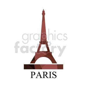Eiffel Tower Paris France royalty free vector