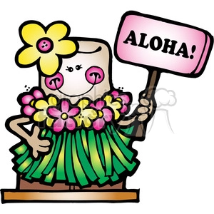 SMORE Hawaiin Aloha Girl COL