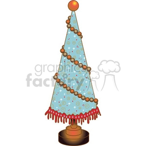 Christmas Tree Cone 03 clipart