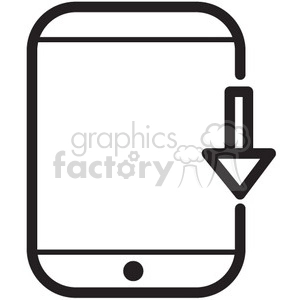 download to device vector icon