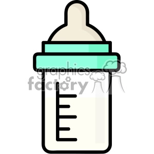 Milk bottle vector clip art images