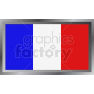 french flag badge
