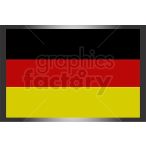 german flag vector icon