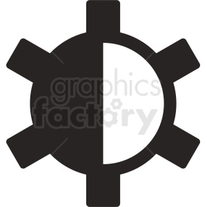 contrast vector icon graphic