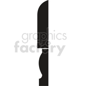 knife vector icon graphic clipart 4