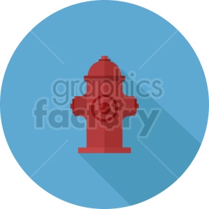 fire hydrant vector icon graphic clipart 2