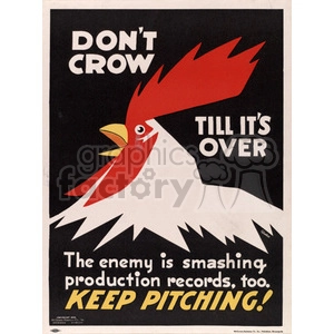 Keep Pitching War Poster