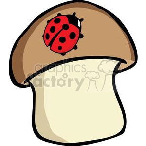 2638-Royalty-Free-Ladybug-On-Mushroom