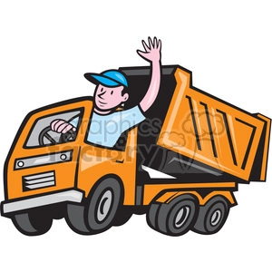 DUMP TRUCK driver wave ISO