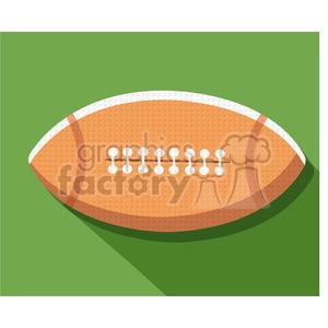 sports equipment football illustration