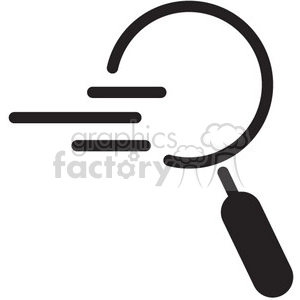 fast search vector icon