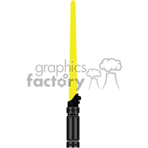 yellow light saber sword cut file vector art