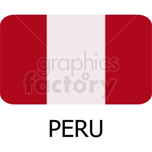 peru flag icon design
