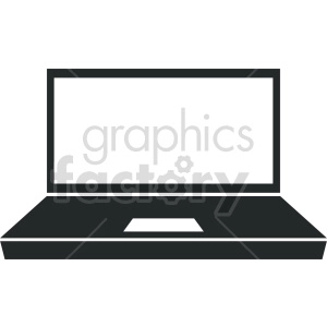 laptop computer vector graphic clipart 11