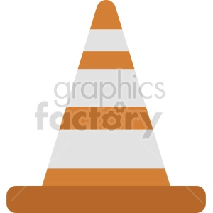 construction cone graphic clipart 2