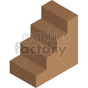 isometric ladder vector icon clipart 5