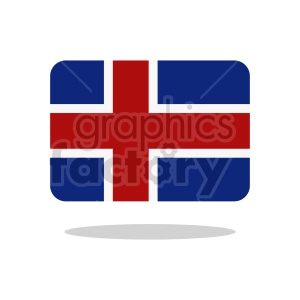 iceland flag clipart