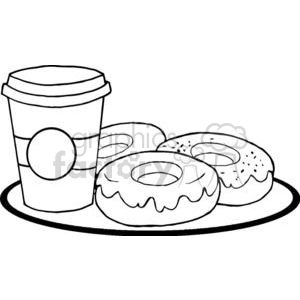 3487-Coffe-Cup-With-Donut