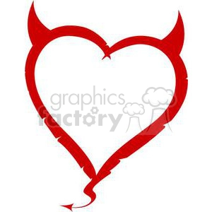red devil heart