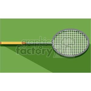 sports equipment badminton illustration