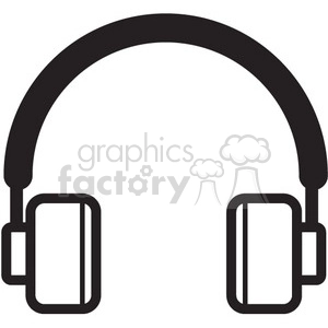 music headphones vector icon