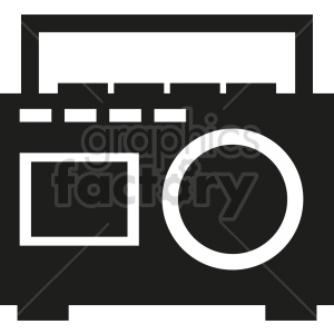 radio vector icon graphic clipart 4