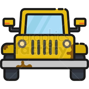beach buggy jeep icon