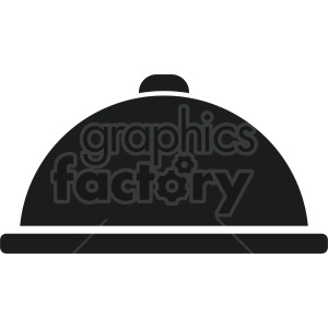 dinner tray vector icon graphic clipart 3