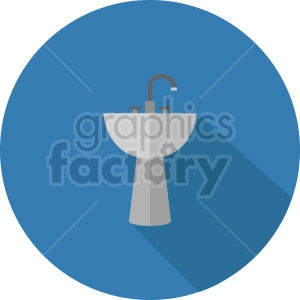 isometric sink vector icon clipart 1