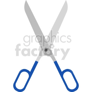 isometric scissor vector icon clipart 5