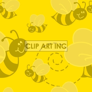 tiled bee background