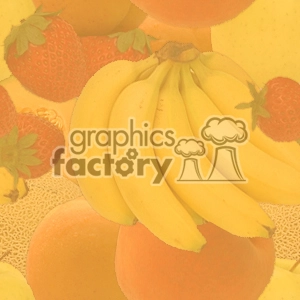 faded fruit background