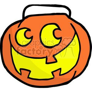 Cartoon Happy Halloween Pumkin
